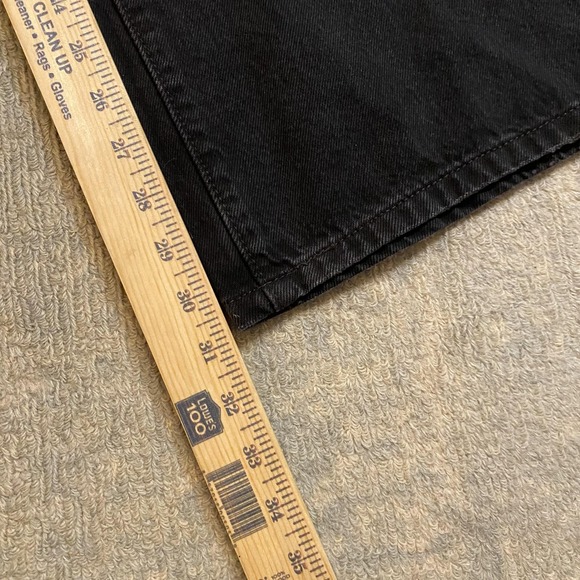 Levi's Black Wide Leg Jeans - Picture 9 of 14
